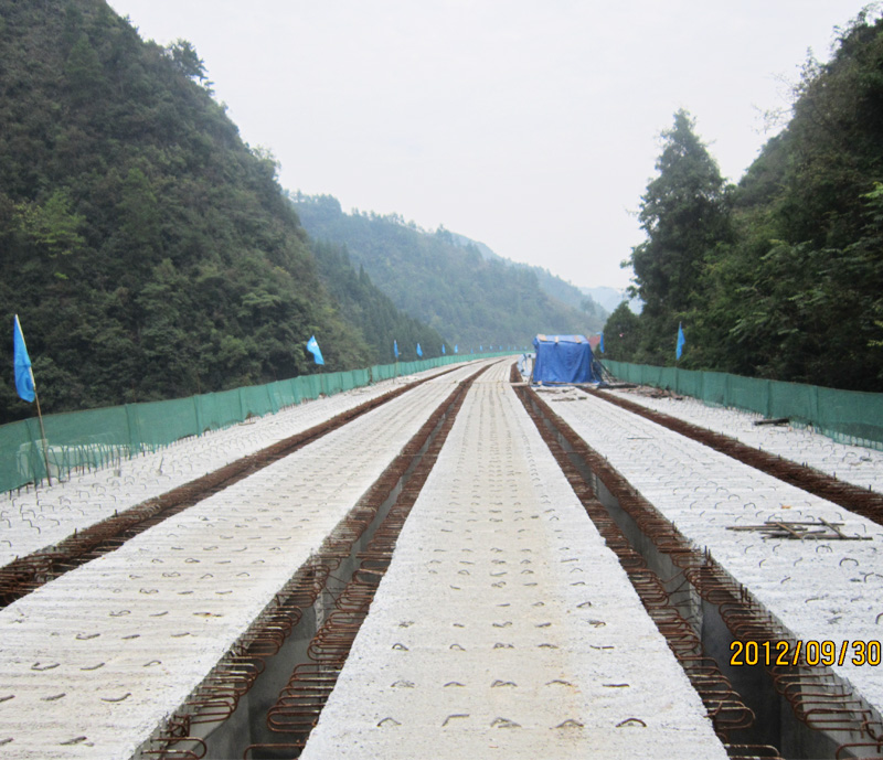 湖南省張花高速公路一期土建工程第十六合同段橋梁工程